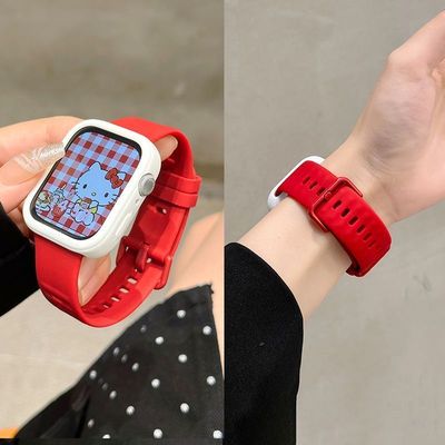 适用华为fit3手表带watchFIT2高级男女款防水硅胶fit保护壳腕带