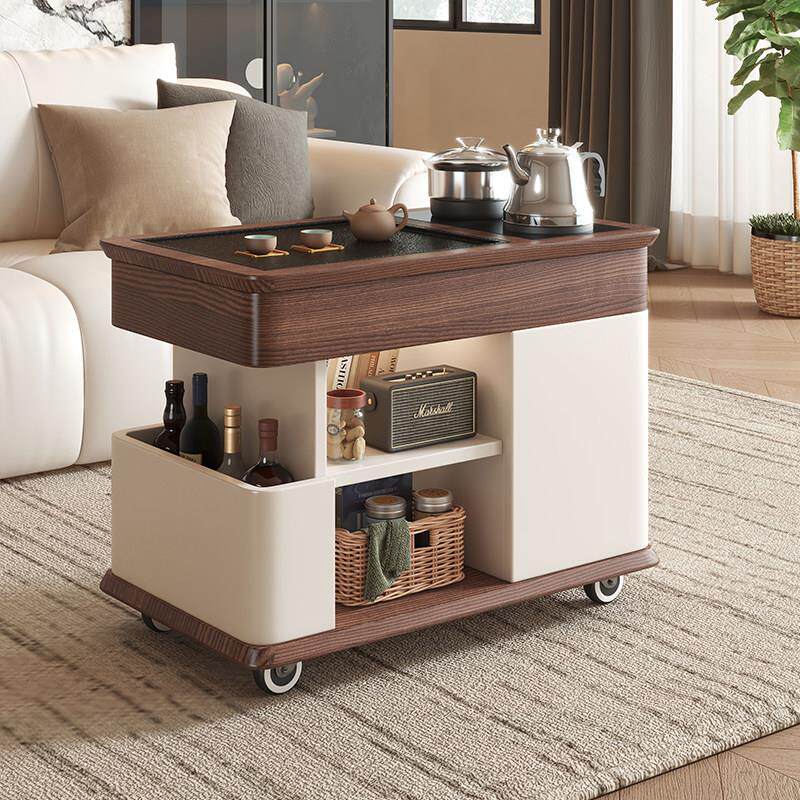 可移动茶几客厅家用阳台小茶桌茶台烧水壶泡茶一体沙发边几侧边柜