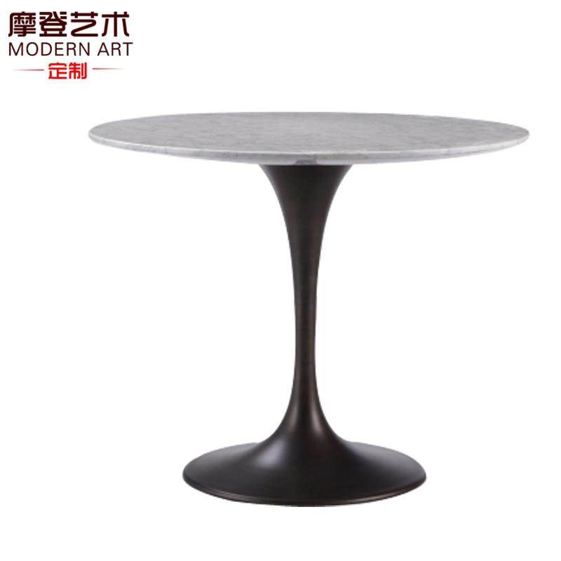 北欧轻奢大理石圆桌小户型阳台咖啡桌椅组合餐桌简约洽谈桌酒店,住宅家具,大理石餐桌,淘宝优惠券,粉丝福利购,淘宝优惠卷