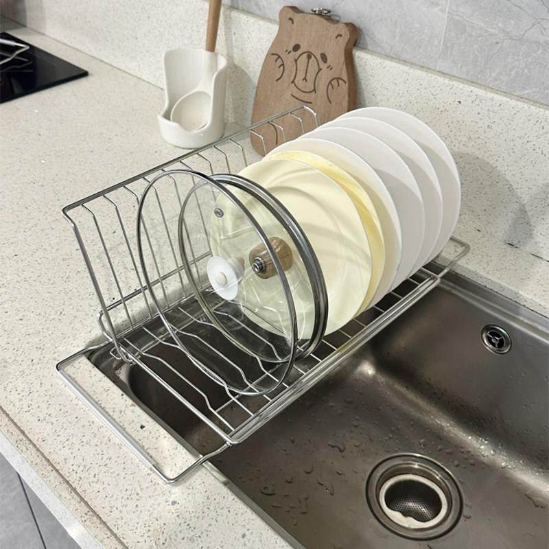 水槽可伸缩不锈钢沥水架洗碗池洗菜篮收纳层架厨房碗碟多功能置物,厨房/烹饪用具,碗架,淘宝优惠券,粉丝福利购,淘宝优惠卷