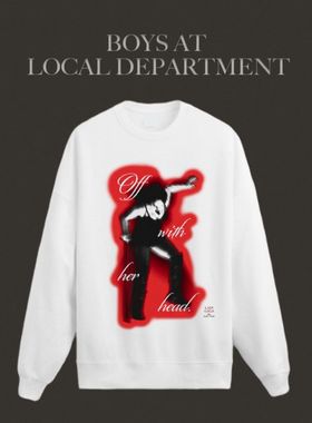 MAYHEM BALL LADY GAGA嘎嘎粉丝自制演唱会巡演周边圆领卫衣男女