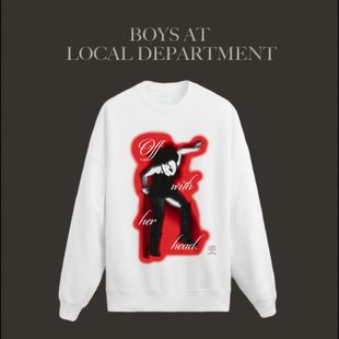 GAGA嘎嘎粉丝自制演唱会巡演周边圆领卫衣男女 LADY MAYHEM BALL