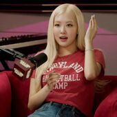 T恤男女周边半袖 rose朴彩英同款 字母纯棉短袖 体恤圆领上衣服潮