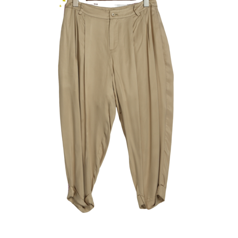 【佗寂】A1装新款高端洋气通勤气质杏色裤子-2K188