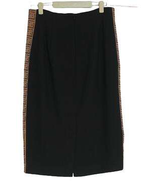 睐牌精选品牌女装高端休闲时尚气质百搭女黑色半裙睐A4-69099