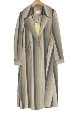 睐家精选品牌女装高端休闲时尚气质百搭女咖色风衣睐A3-22119