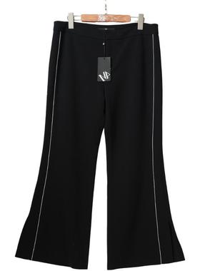 AM折扣女装高端洋气百搭气质女士黑色裤子-14090