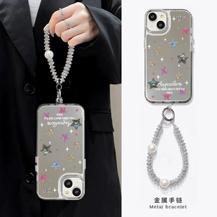 ins闪钻星星适用华为pura70pro手机壳p70/p60新款p50甜酷p40镜面p30网红ultra十补妆全包壳保护壳y2k风高级感