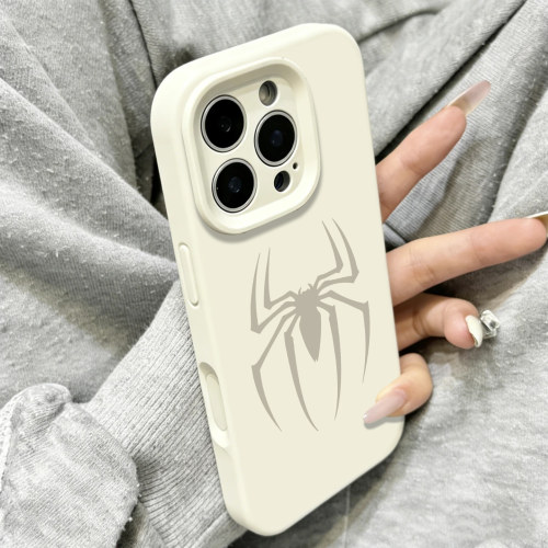 蜘蛛侠logo适用苹果18手机壳iPhone17promax崭新之日16新款15简约14个性13小众12漫威x磁吸软液态硅胶air