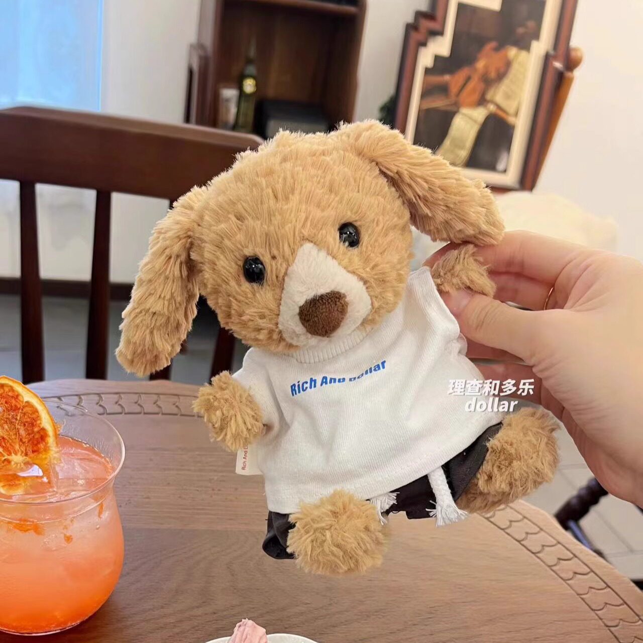Yummy小狗裤子甜美小兔娃衣jellycat巴塞罗熊衣服18cm玩偶短裤图片