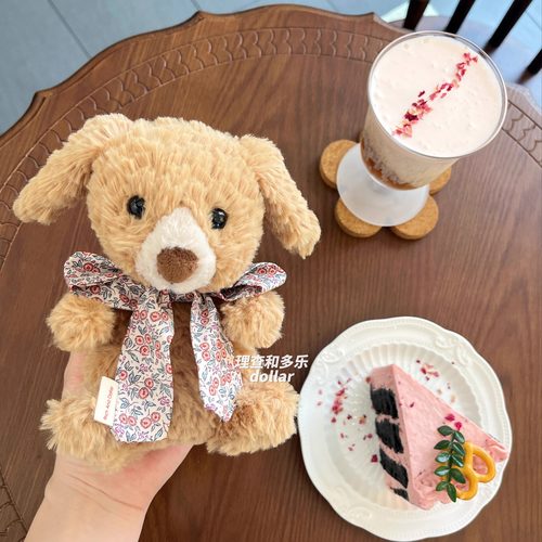 Yummy小兔领结jellycat娃衣甜美小狗steiff熊衣服18cm小蝴蝶结