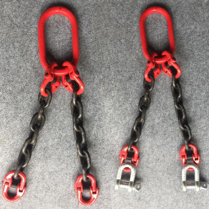 贵隆链条式吊索具起重吊钩模具吊装工具组合高强度合金钢吊链挂钩