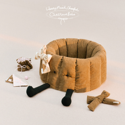 ChestnutBabe Lulicore深度睡眠窝 原创小型犬可爱保暖宠物窝狗窝