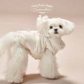 ChestnutBabe 奶油泡芙夹心棉服 秋冬原创狗狗宠物可爱宠物棉服