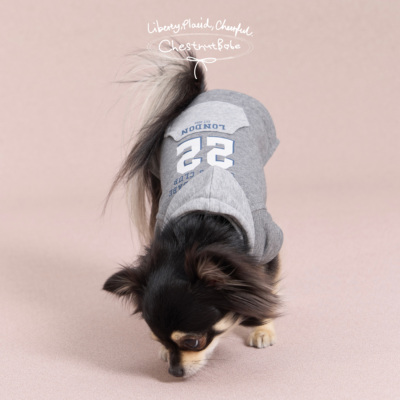 ChestnutBabe Sports Club美高卫衣 原创狗狗情侣装可爱宠物衣服