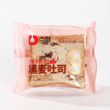 点缀黑麦吐司面包提子红豆吐司早餐饱腹零食下午茶网红食品