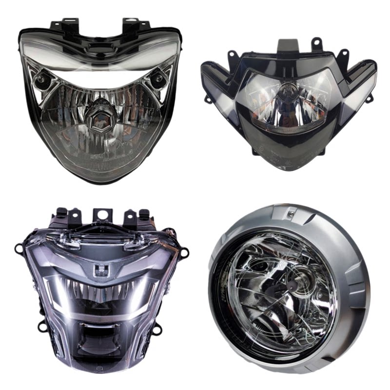 适用骊驰gw250 dl250 gsx250r dr300大灯总成前照灯灯泡安装支架