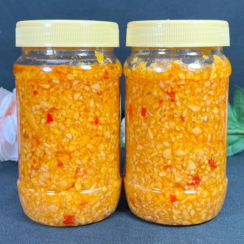 2大瓶装】新鲜蒜蓉酱烤生蚝烧烤小龙虾蒸海鲜炒菜原味香辣调味酱