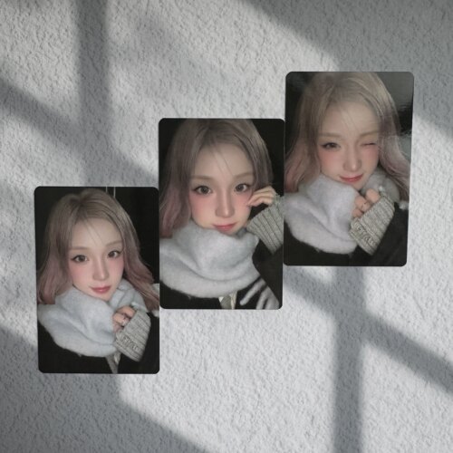 gidle 宋雨琦小卡 solo2 泡泡摩奇幸运卡2.0 粉发琦 ppmq琦