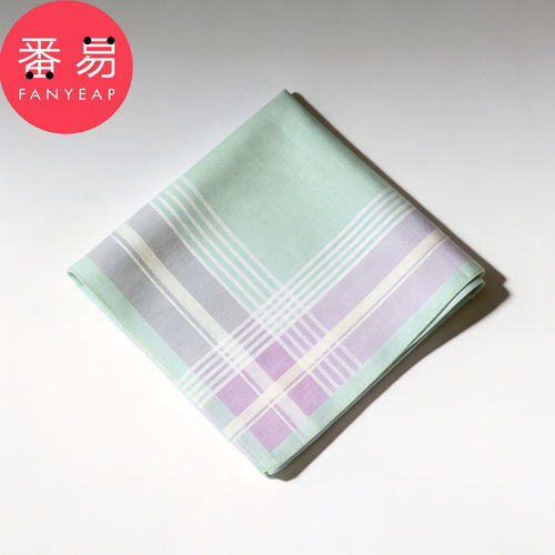 手帕B1pn008-随身小方巾擦汗老式手绢怀旧淡雅便携男女士小手巾