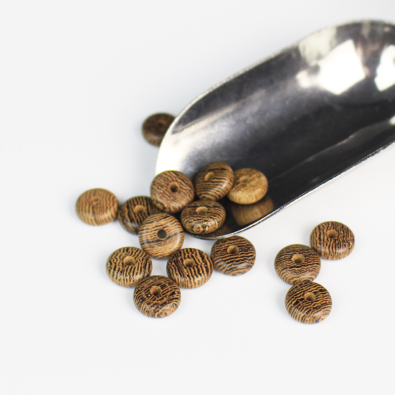 菩提之乡中国海南厂家鸡翅木隔片3*8MM药片珠DIY手串佛珠文玩配件