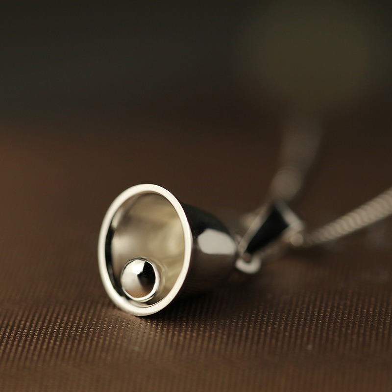 钻石之乡河南柘城河南人工钻石韩版铃铛锁骨项链 地摊货源项链女