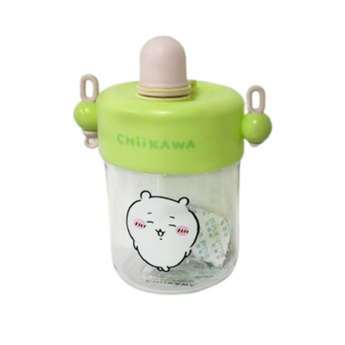 KKVCHIIKAWA便携吸管杯吉伊卡哇可爱学生杯子便携塑料吸管杯