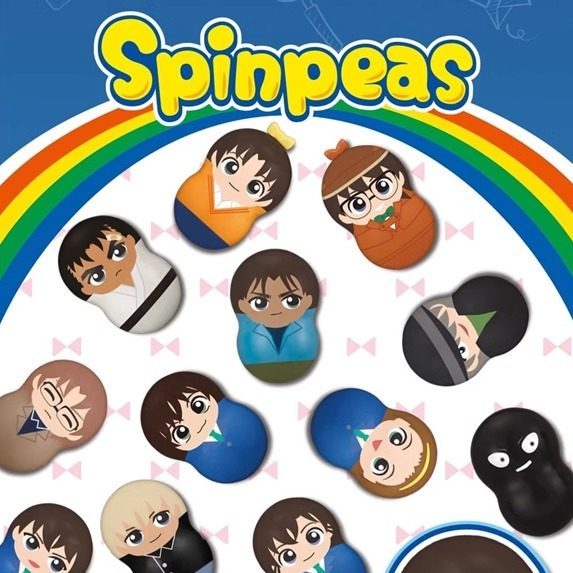 KKV万代食玩名侦探柯南转转花生系列不倒翁基德新一周边摆件