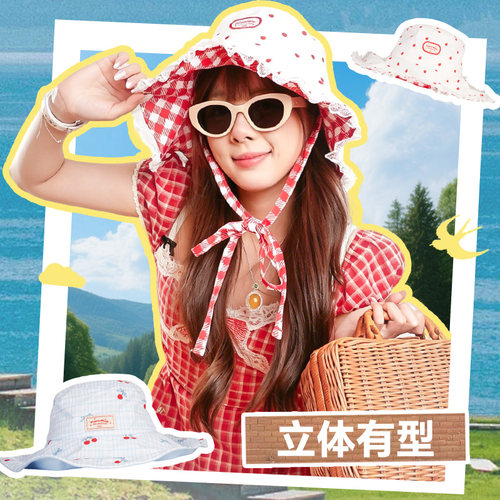 KKV美田园浓装棒球帽贝雷帽草帽大帽檐前进帽潮流时尚多种帽子