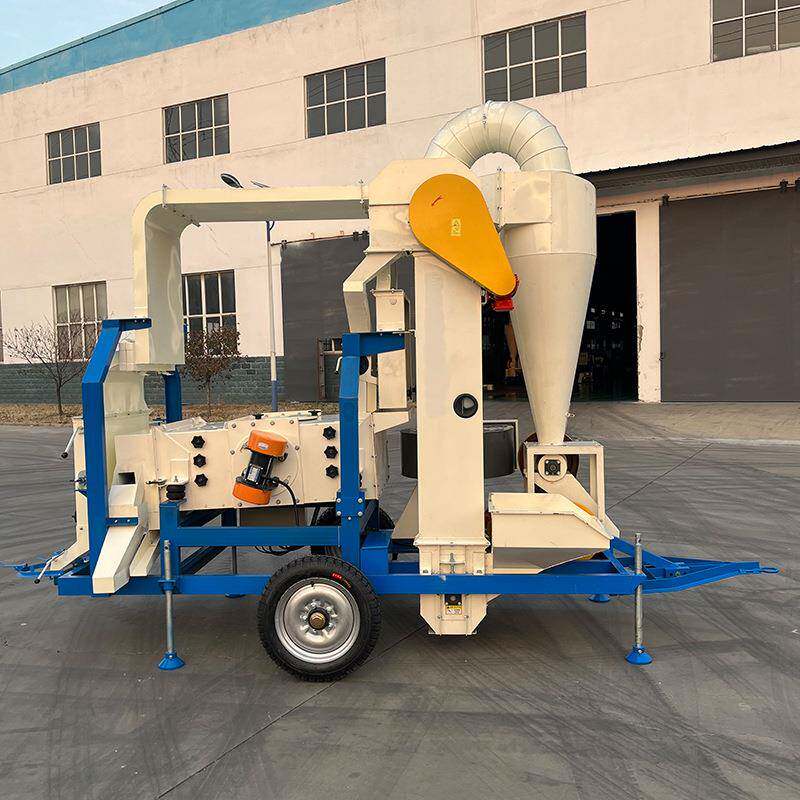 5XZC-3DS双风道风筛清选机小麦玉米种子粮食筛选设备