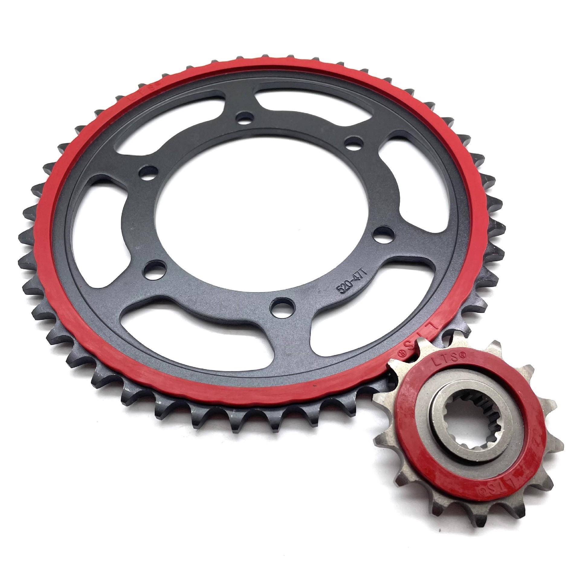 适用隆鑫无极650DS锻打静音牙盘