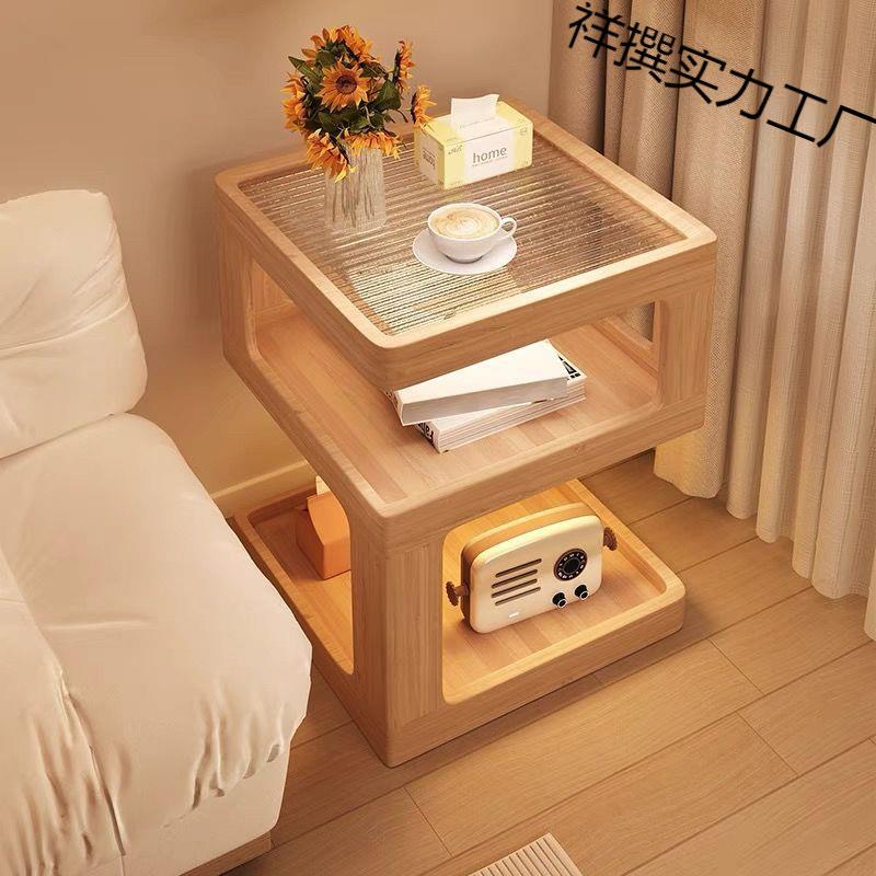 小时发货移动床头柜简约现代房间家用卧室储物柜小型床边置物架简