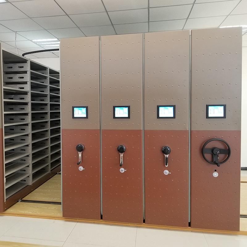 密集架档案室密集柜手动电动智能档案柜移动式资料架
