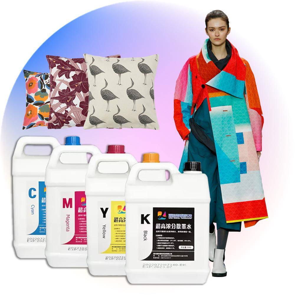 价水性墨水3200喷头使用的热升华数码印花打印机墨水流畅性强