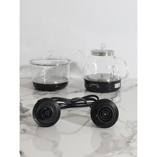 金格仕全自动烧水壶底部上水双孔茶台泡茶专用茶台开孔6.5CM配件