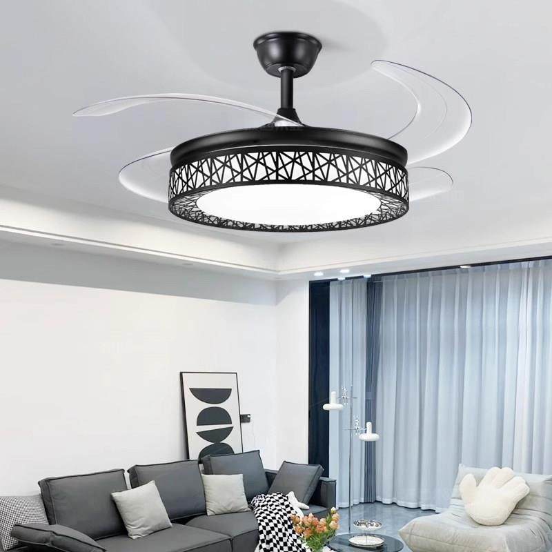 隐形风扇灯2025新型吊扇灯智能一体机家庭客厅和餐厅变频静音风扇,家装灯饰光源,风扇灯,淘宝优惠券,粉丝福利购,淘宝优惠卷