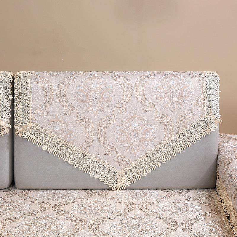 防滑沙发巾靠背巾盖布后背巾通用蕾丝扶手巾百搭中式沙发套三角巾