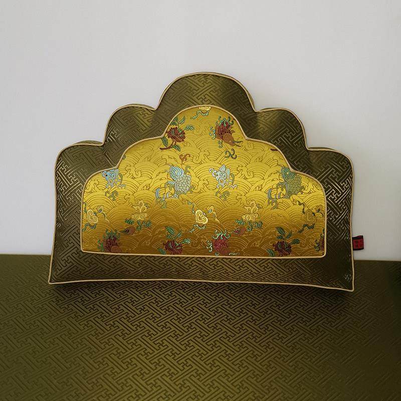 中式宫廷元宝靠山靠垫云朵枕异型靠包罗汉床沙发扇形国潮靠背精品,居家布艺,靠垫/抱枕,淘宝优惠券,粉丝福利购,淘宝优惠卷