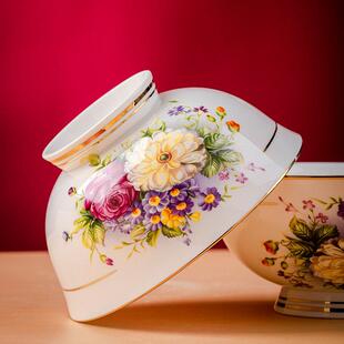 景德镇骨瓷碗4.5/5/5.5/6英寸大中小号碗陶瓷米饭碗家用面 面碗吃