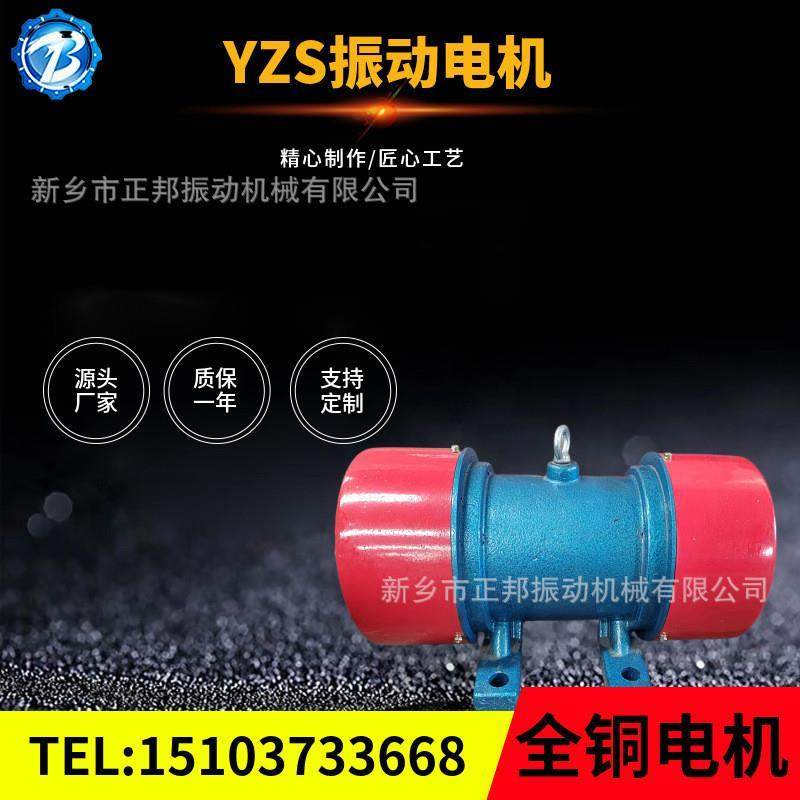 厂家直销卧式振动电机振动给料机振动筛三相附着式振动器变频电机