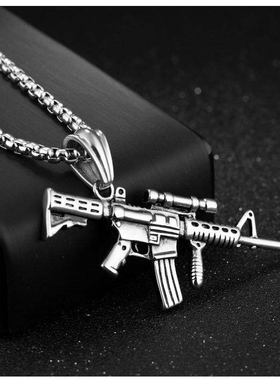 儿童项链男孩个性嘻哈百搭装饰吊坠新男童潮流男孩毛衣链饰品街舞