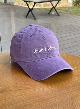 高品质54-64cm大头围韩系刺绣显脸小鸭舌帽子女百搭简约棒球帽男