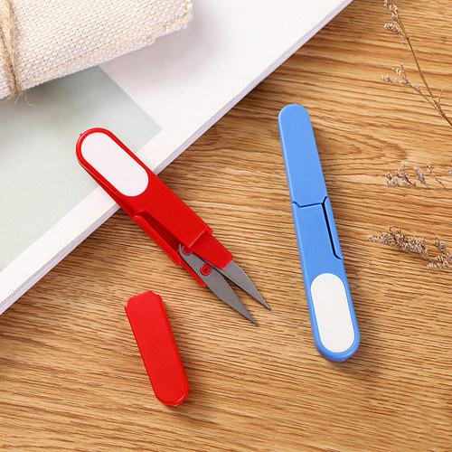 入海流带帽钓鱼剪刀颜色随机发