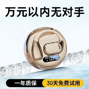 原初者蓝牙耳机通话清晰AI降噪低延迟不入耳立体声重低音挂耳式