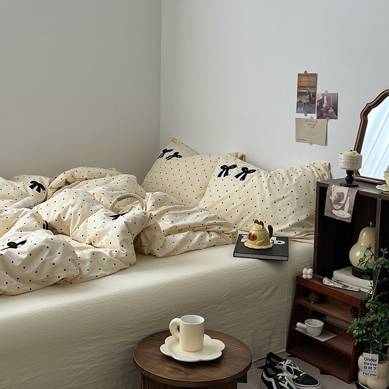 毛巾绣工艺款I被套单件三件套150x200x230cm被罩大学生宿舍单双人