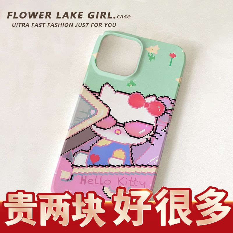 拽酷汽车猫咪iPhone15promax手机壳苹果14可爱13/12菲林11硬壳X/8可定制