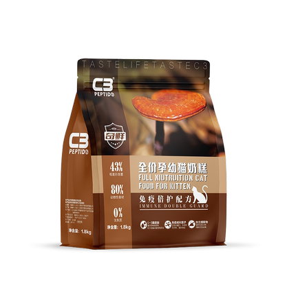 帕缇朵 c3猫粮奇鲜官方店正品帕缇朵成猫幼猫咪全价奶糕粮实惠装