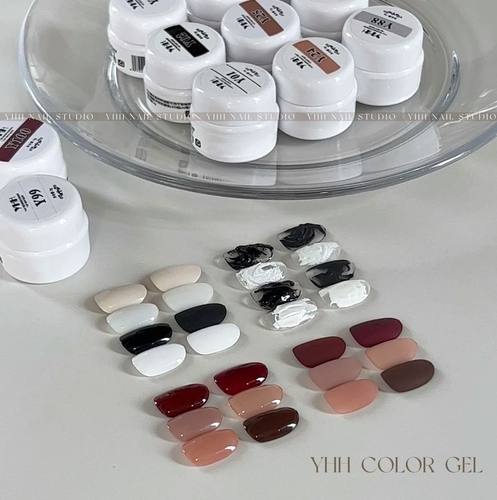 YHH樱禾 色胶 Y103系列热卖色 美甲罐装胶 成分安全 5g光疗胶