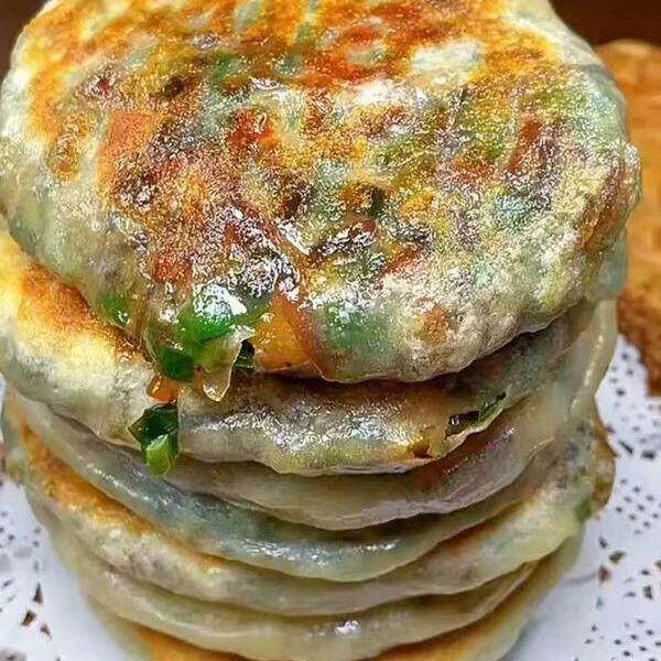 薄皮菜饼韭菜馅饼半成品早餐夜宵速食商家用鸡蛋馅饼冷冻生煎盒子