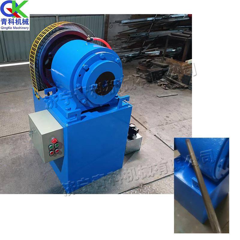 家具制造圆管缩管机注浆小导管锥度加工设备金属管锥形成型机